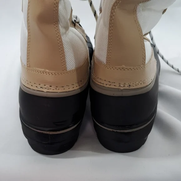 Dream Pairs Women's Winter Boots with Faux Fur in Tan and Black - Picture 11 of 16